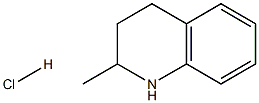 2-Methyl-1,2,3,4-tetrahydroquinoline hydrochloride Structure