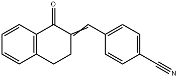 4-[(1-oxo-3,4-dihydronaphthalen-2-ylidene)methyl]benzonitrile|4-[(1-氧代-3,4-二氢萘-2-烯烃)甲基]苯乙腈