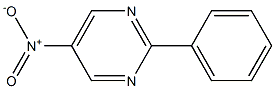 5-nitro-2-phenylpyrimidine 化学構造式
