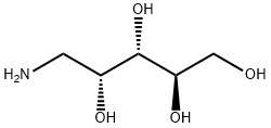 1-Amino-1-deoxy-D-arabinitol Structure