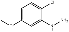 (2-chloro-5-methoxyphenyl)hydrazine Struktur