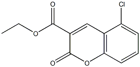 乙基 5-氯-2-羰基-2H-色烯-3-羧酸酯,70384-80-4,结构式