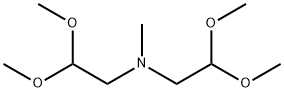 2,2'-METHYLIMINOBIS-(ACETALDEHYDE DIMETHYL ACETAL) Structure