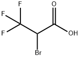 2-溴-3,3,3-三氟丙酸 结构式