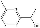 1-(6-甲基吡啶-2-基)乙烷-1-醇,71777-66-7,结构式