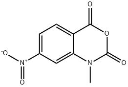 1-METHYL-7-NITRO-2H-3,1-BENZOXAZINE-2,4(1H)-DIONE, 73043-80-8, 结构式