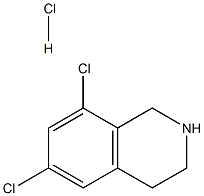 6,8-二氯-1,2,3,4-四氢-异喹啉盐酸盐,73075-50-0,结构式