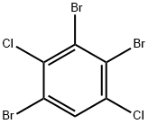 1,3,4-Tribromo-2,5-dichlorobenzene Structure