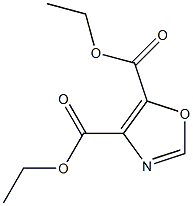 diethyl oxazole-4,5-dicarboxylate Struktur