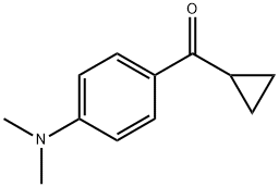Cyclopropyl(4-(dimethylamino)phenyl)methanone Struktur