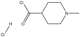 N-甲基-4-哌啶甲酰氯盐酸盐, 7462-84-2, 结构式