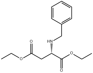 diethyl 2-(benzylamino)succinate Structure