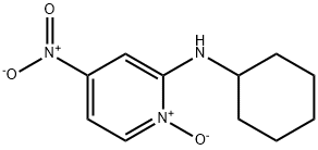 N-cyclohexyl-1-hydroxy-4-nitropyridin-2-imine Struktur