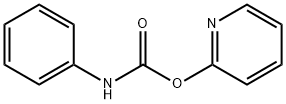 2-PYRIDYL N-PHENYLCARBAMATE Struktur
