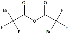 ブロモ(ジフルオロ)無水酢酸 化学構造式