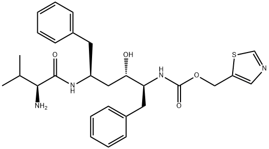 Ritonavir EP Impurity B Structure