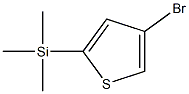 4-溴-2-(三甲基硅烷基)噻吩 结构式