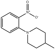 4-METHYL-1-(2-NITROPHENYL)PIPERIDINE 结构式