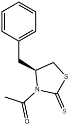 (4S)-3-乙酰基-4-苄基噻唑烷-2-硫酮, 790661-41-5, 结构式
