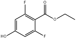 Ethyl 2,6-difluoro-4-hydroxybenzoate Structure