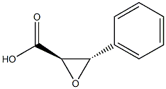 (2R,3S)-3-苯基环氧乙烷-2-羧酸,79898-19-4,结构式