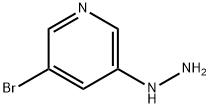 5-溴-3-肼基吡啶 结构式