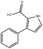 3-苯基-1H-吡咯-2-甲酸, 802052-63-7, 结构式