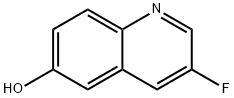 3-氟喹啉-6-酚, 808755-53-5, 结构式