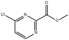 4-氯嘧啶-2-羧酸甲酯, 811450-17-6, 结构式