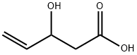 (R,S) 3-Hydroxypent-4-enoic acid Struktur