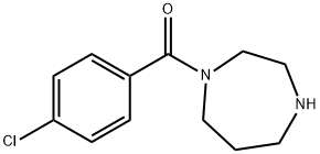 1-(4-氯苯甲酰)-1,4-重氮基庚环 结构式