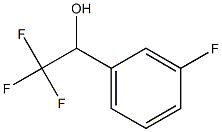 1-(3-Fluorophenyl)-2,2,2-trifluoroethanol Struktur