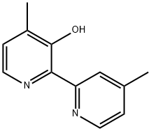 3-Hydroxy-4,4'-dimethyl-2,2'-bipyridyl Struktur