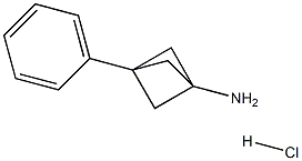 3-Phenylbicyclo[1.1.1]pentan-1-aminehydrochloride, 83249-11-0, 结构式