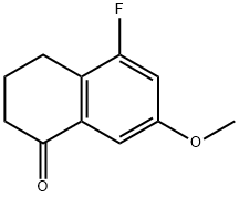 5-Fluoro-7-methoxy-3,4-dihydro-2H-naphthalen-1-one Structure