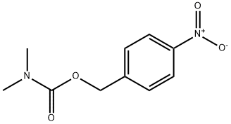 二甲基氨基甲酸(4-硝基苄基)酯 结构式