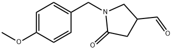 1-(4-methoxybenzyl)-5-oxopyrrolidine-3-carbaldehyde(WXG01202) Struktur