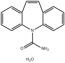 5H-Dibenz[b,f]azepine-5-carboxamide dihydrate Structure