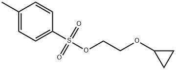 2-Cyclopropoxyethyl4-methylbenzenesulfonate Structure