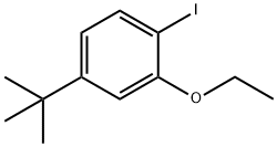 4-(TERT-ブチル)-2-エトキシ-1-ヨードベンゼン 化学構造式