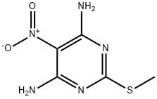 87026-32-2 2-(methylthio)-5-nitropyrimidine-4,6-diamine