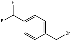 1-溴甲基-4-(二氟甲基)苯, 873373-34-3, 结构式