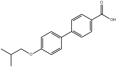 4-Isobutoxybiphenyl-4'-carboxylic acid Struktur