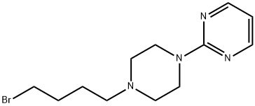 2-(4-(4-溴丁基)哌嗪-1-基)嘧啶, 87789-48-8, 结构式