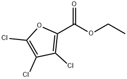 ETHYL 3,4,5-TRICHLORO-2-FUROATE Struktur