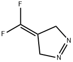 4-(Difluoromethylene)-4,5-dihydro-3H-pyrazole 化学構造式