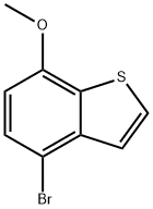 4-bromo-7-methoxybenzo[b]thiophene Structure