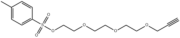 Tosyl-propargyl-triethylene glycol Struktur