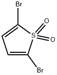 2,5-Dibromothiophene 1,1-Dioxide Struktur