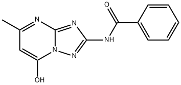 N-(7-hydroxy-5-methyl-[1,2,4]triazolo[1,5-a]pyrimidin-2(1H)-ylidene)benzamide Structure
